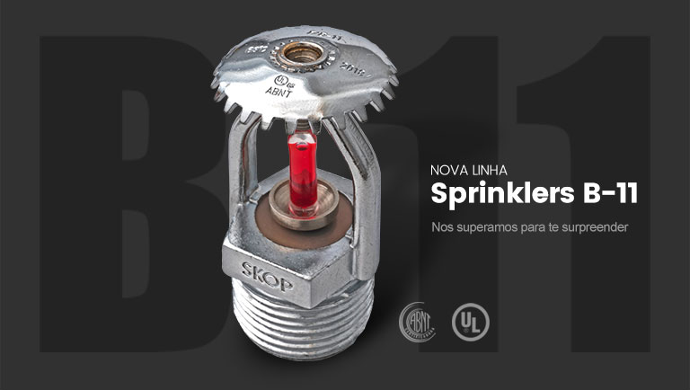 Nova linha de Sprinklers B-11 da Skop