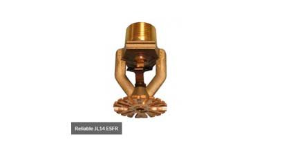 Sprinkler de resposta e supressão rápidas ESFR